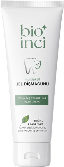 Bioinci Multiaktif Jel Diş Macunu, 75 ml tüp